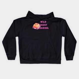 Wild About Reading Kids Hoodie